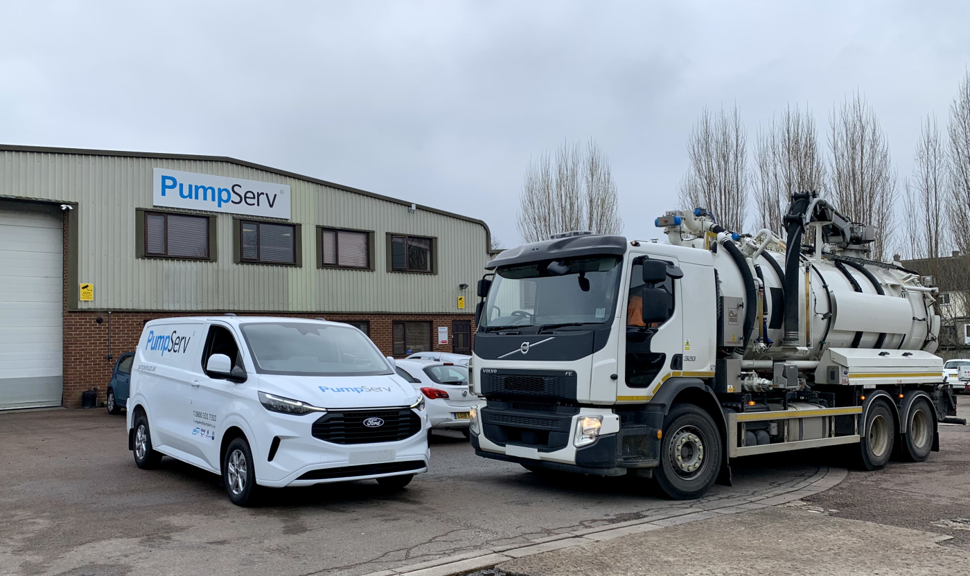 Tankering & Jetting wastewater services at PumpServ